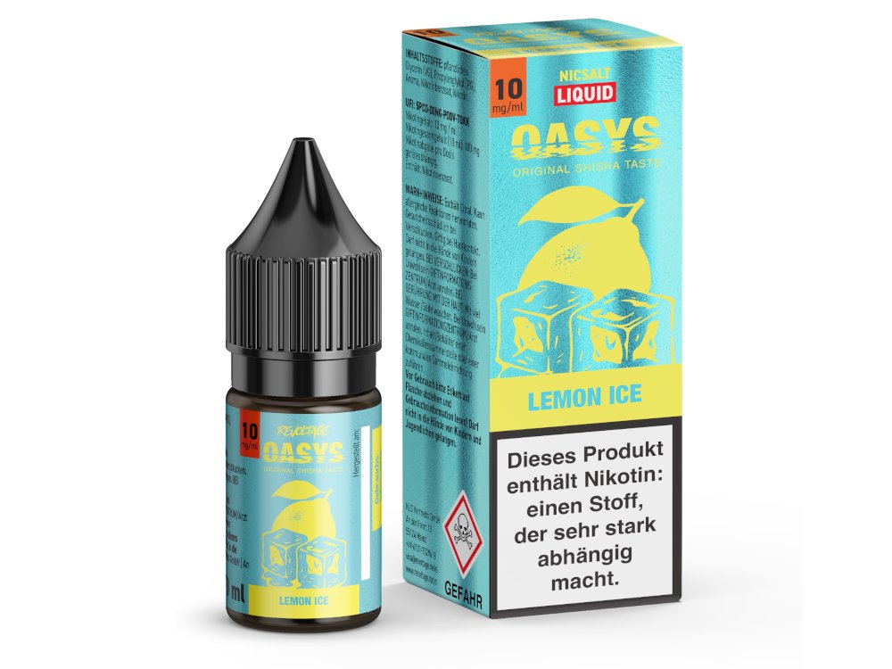 Revoltage OASYS - Hybrid Nikotinsalz Liquid - Lemon Ice