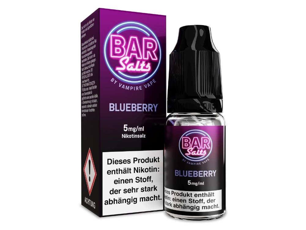 Vampire Vape - Bar Salts - Nikotinsalz Liquid - Blueberry